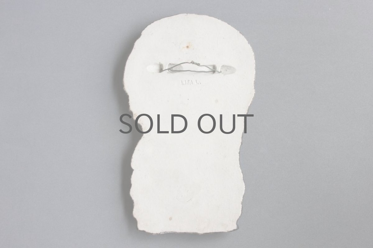 画像4: Lisa Larson リサ・ラーソン アンティーク　Vaggplattor 花の壁掛け　レアデザイン (4)