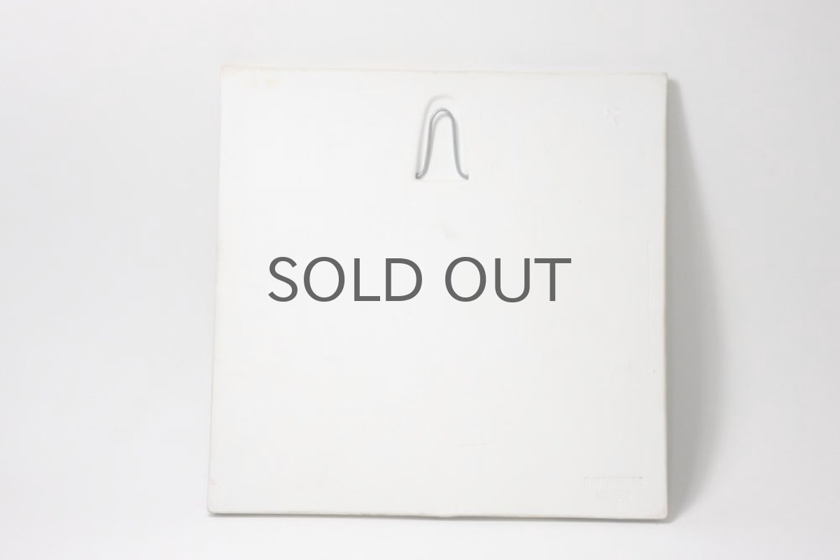 画像7: 北欧雑貨/Lisa Larson /リサ・ラーソン/ アンティーク/UNIK Fagler/小鳥陶板/グリーン＆マスタード (7)