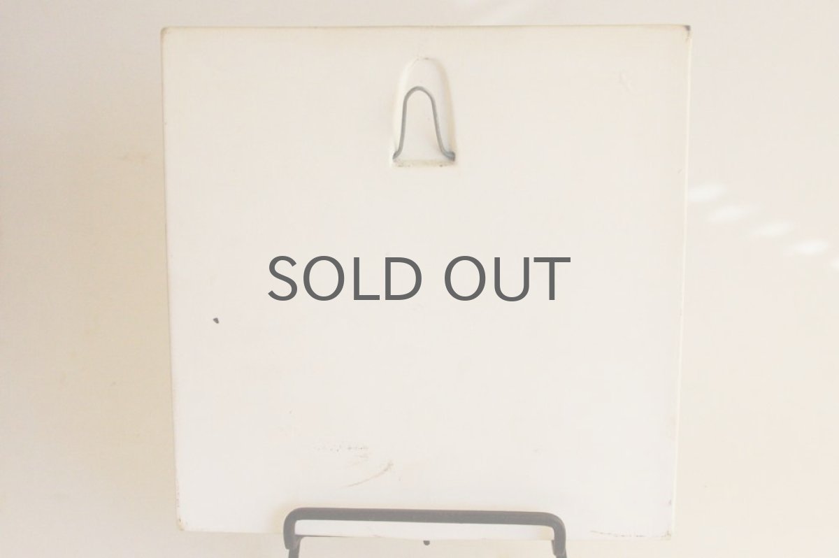 画像5: 北欧雑貨/Lisa Larson リサ・ラーソン アンティーク　UNIK Fagler　小鳥陶板　グリーン＆マスタード (5)