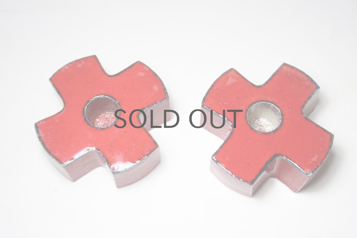 画像4: お値下げ/SALE/リサ・ラーソン/ヴィンテージ/キャンドルホルダー/Strong/レッド (4)