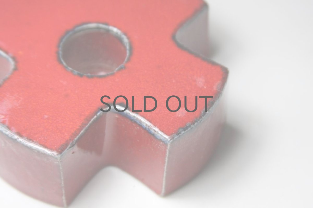 画像2: お値下げ/SALE/リサ・ラーソン/ヴィンテージ/キャンドルホルダー/Strong/レッド (2)