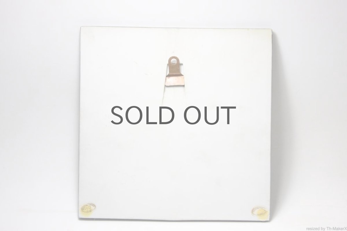 画像5: 北欧雑貨/Lisa Larson リサ・ラーソン アンティーク UNIK CAT 丸ネコ陶板  (5)