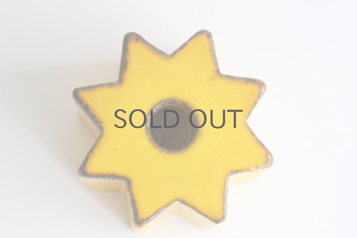 画像2: リサ・ラーソン ヴィンテージ　キャンドルホルダー　Strong イエロー (2)