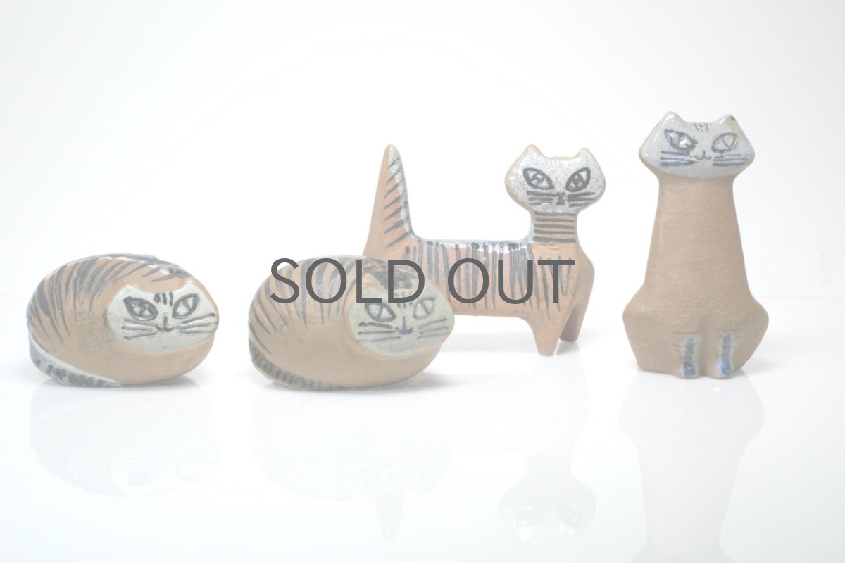 画像7: 北欧ビンテージ/Lisa Larson/リサ・ラーソン/LILLA ZOO /小さな動物園/ネコ/ビンテージ/No.2 (7)