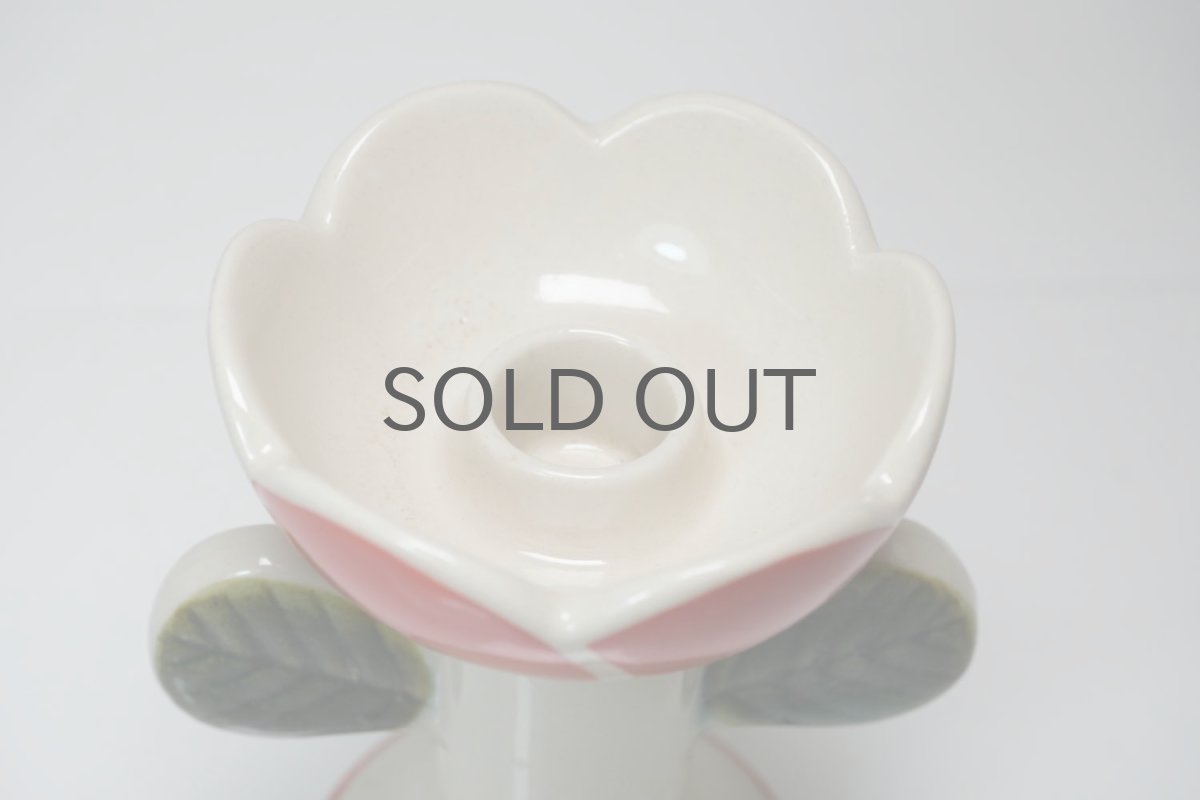 画像8: 北欧ビンテージ/Lisa Larson/リサ・ラーソン/HOGANAS KERAMIK/チューリップキャンドルホルダー (8)