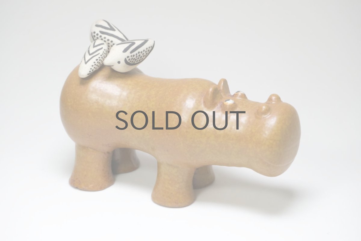 画像4: 北欧ビンテージ/リサ・ラーソン/ビンテージ/大きな動物園/カバ＆小鳥の親子/Stora Zoo (4)