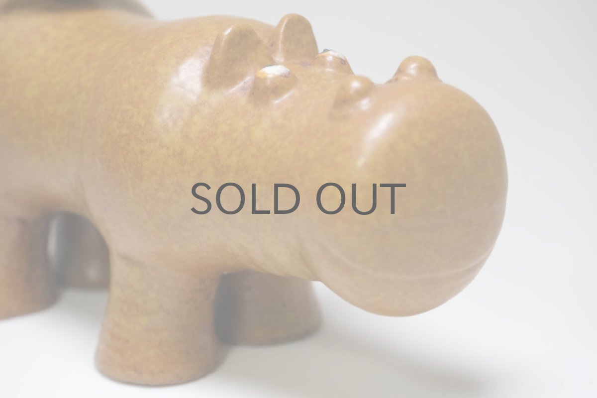 画像5: 北欧ビンテージ/リサ・ラーソン/ビンテージ/大きな動物園/カバ＆小鳥の親子/Stora Zoo (5)