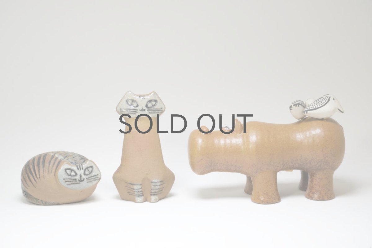 画像11: 北欧ビンテージ/リサ・ラーソン/ビンテージ/大きな動物園/カバ＆小鳥の親子/Stora Zoo (11)