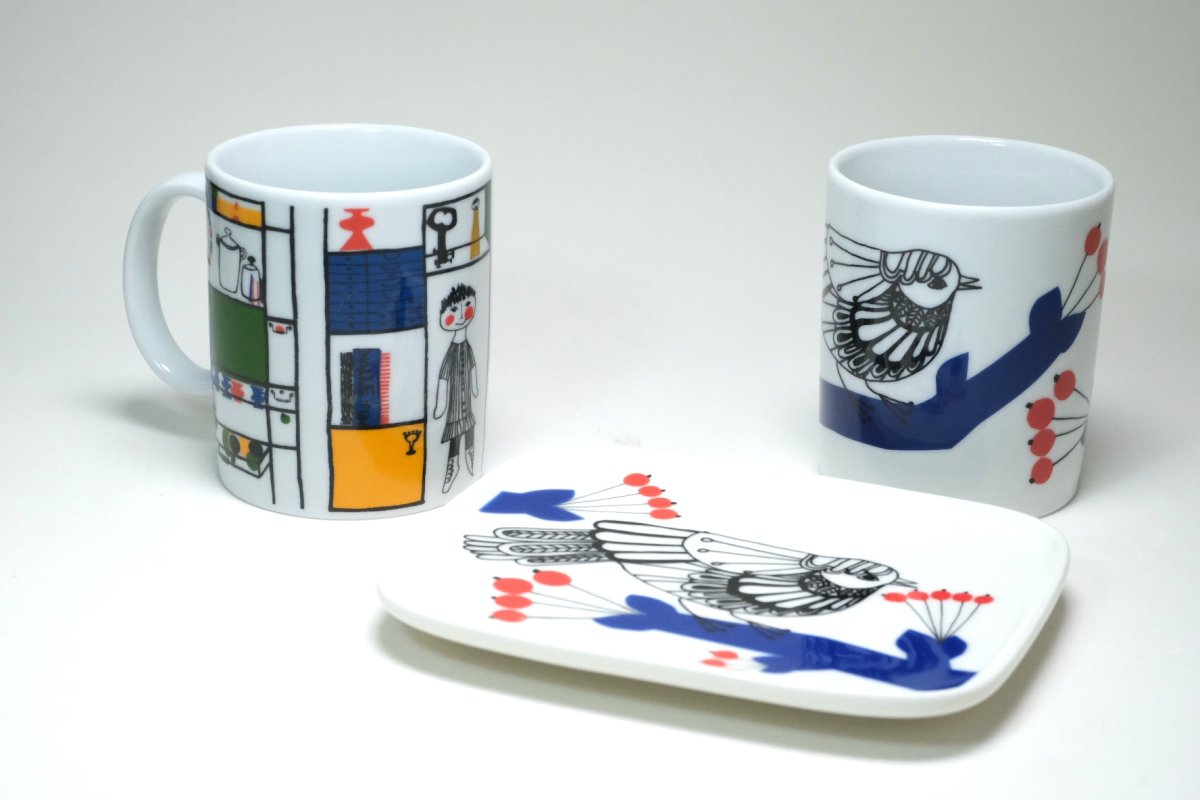 画像6: 北欧ビンテージ/marimekko/マリメッコ/pakkanen/パッカネン/ マグ/2008年 (6)