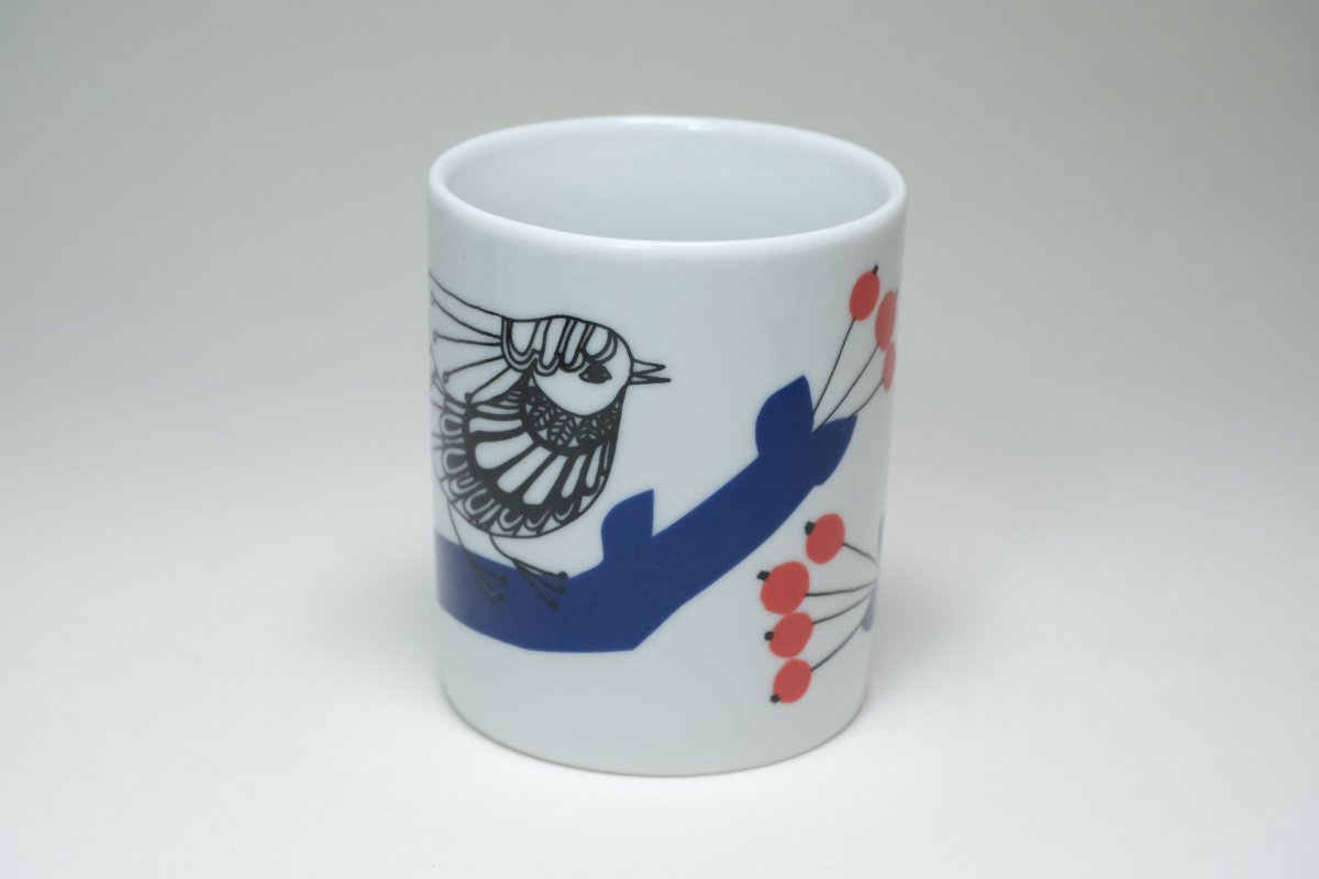 画像2: 北欧ビンテージ/marimekko/マリメッコ/pakkanen/パッカネン/ マグ/2008年 (2)