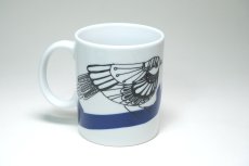 画像1: 北欧ビンテージ/marimekko/マリメッコ/pakkanen/パッカネン/ マグ/2008年 (1)