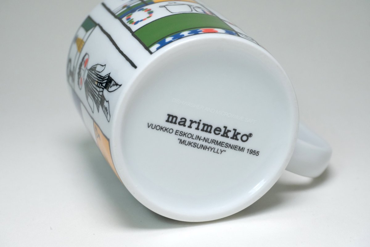 画像8: 北欧ビンテージ/marimekko/マリメッコ/Muksunhylly/ムクスンヒッリ/マグ (8)