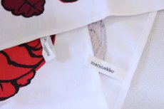 画像5: marimekko/マリメッコ　MAALAISRUUSU　キッチンタオル　ティータオル　レッド (5)