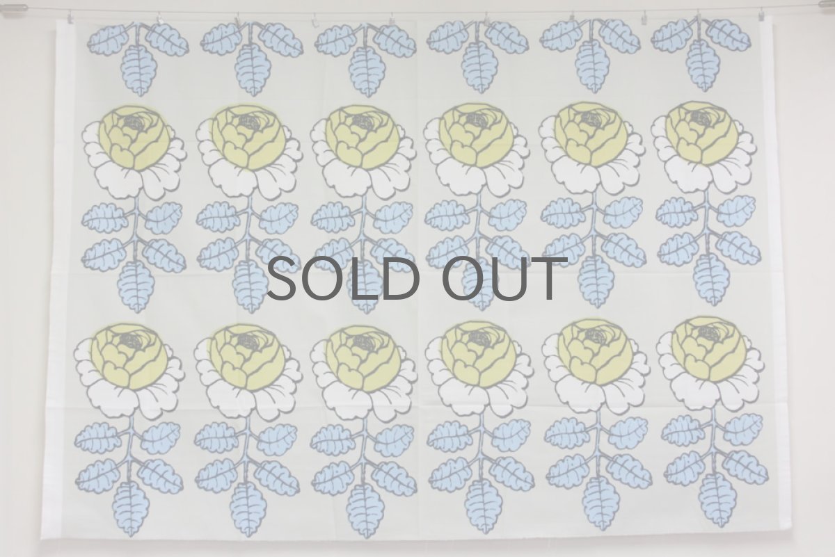 画像2: marimekko/マリメッコ MAALAISRUUSU ライトブルー×グレー (2)