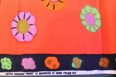 画像1: marimekko/マリメッコ　ヴィンテージファブリック　1973年　NEKKU (1)