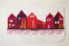 画像2: marimekko/マリメッコ　Vanhakaupunki　キッチンタオル　ティータオル　 (2)