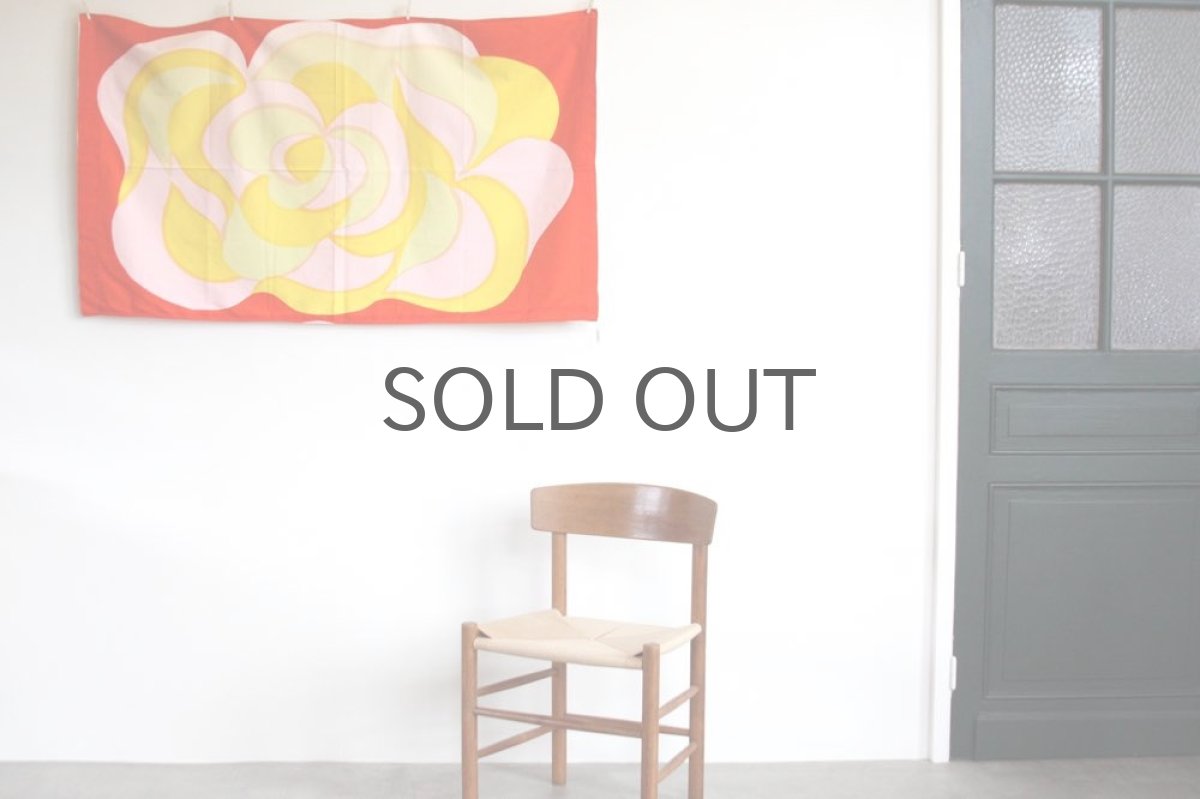 画像6: 北欧ビンテージファブリック/marimekko/マリメッコ/1967年/MUSTASUKKAINEN/MAIJA ISOLA (6)