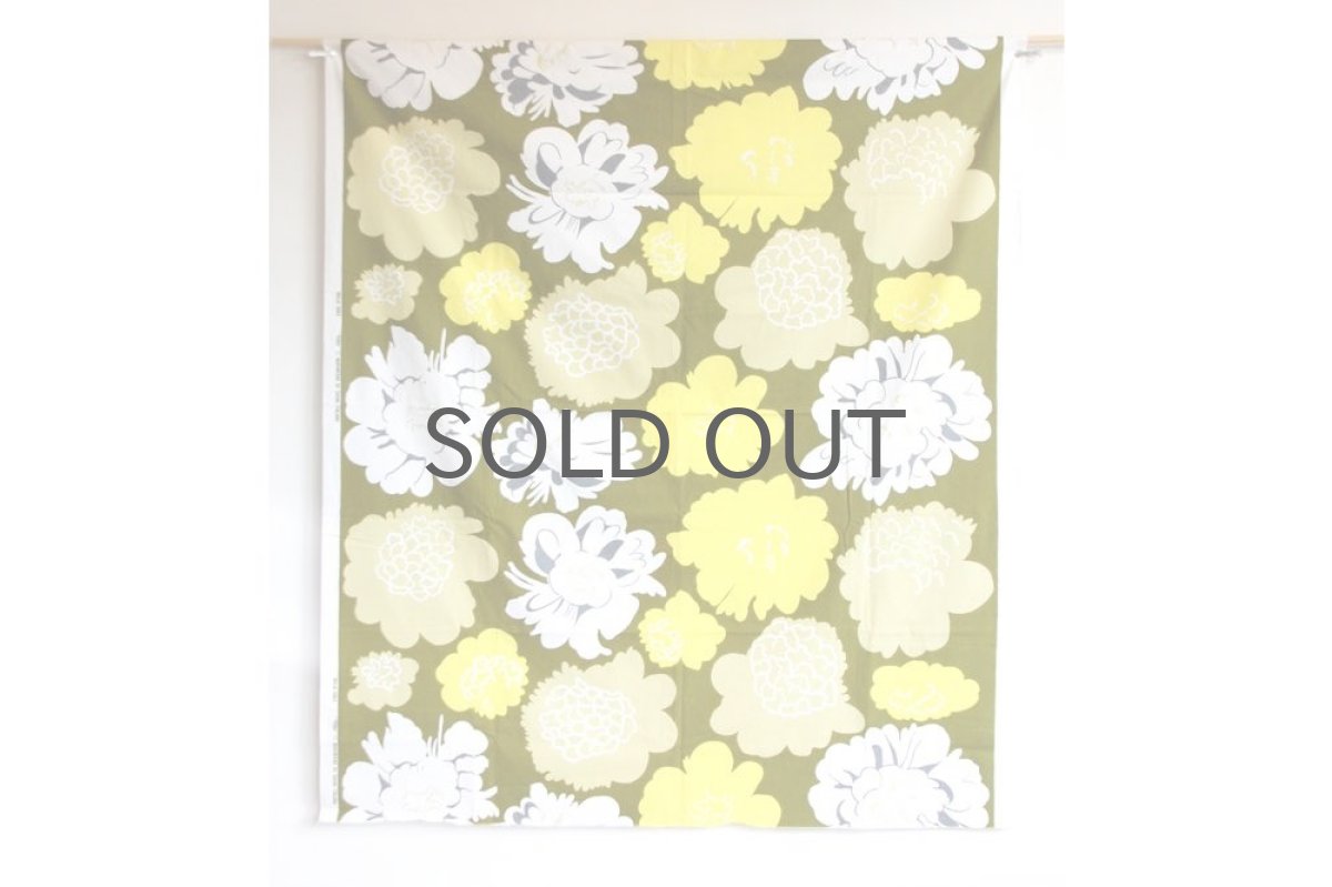 画像2: 北欧ビンテージファブリック/marimekko/マリメッコ/1970年/PIONI/MAIJA ISOLA (2)