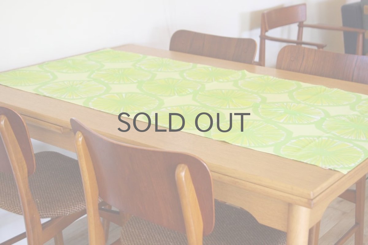 画像4: 北欧ヴィンテージテキスタイル merimekkoマリメッコ appelsiini アペルシーニ ヴィンテージファブリック (4)