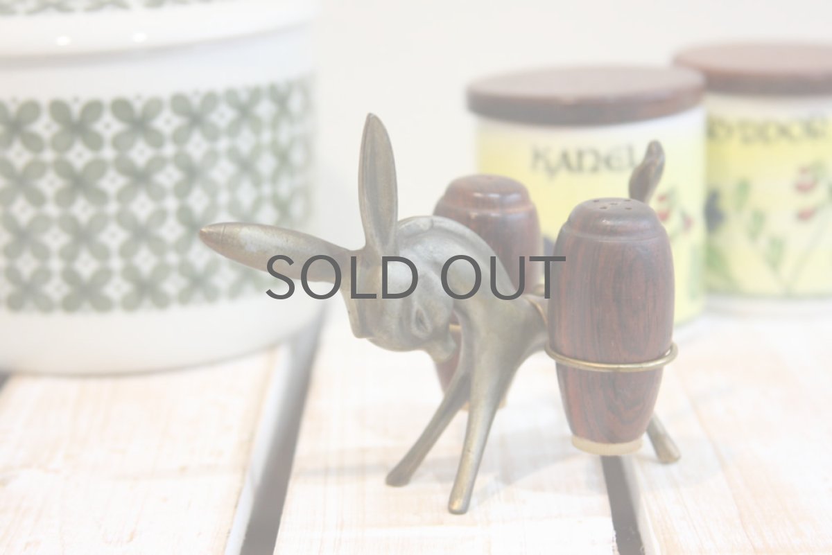 画像5: スウェーデンの蚤の市で見つけた　ロバのソルト＆ペッパー (5)