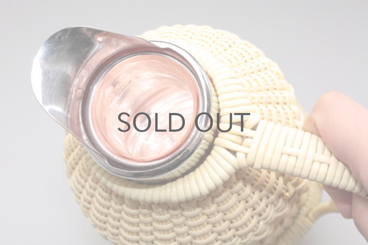 画像3: スウェーデン製　ヴィンテージ魔法瓶 アイボリー　編みカヴァー (3)