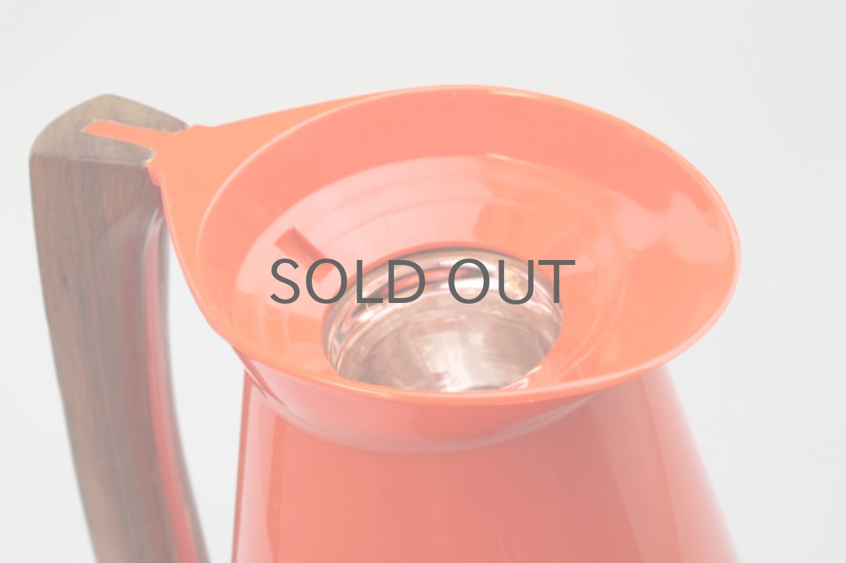 画像3: スウェーデン製　ヴィンテージ魔法瓶 チークハンドル　赤 (3)