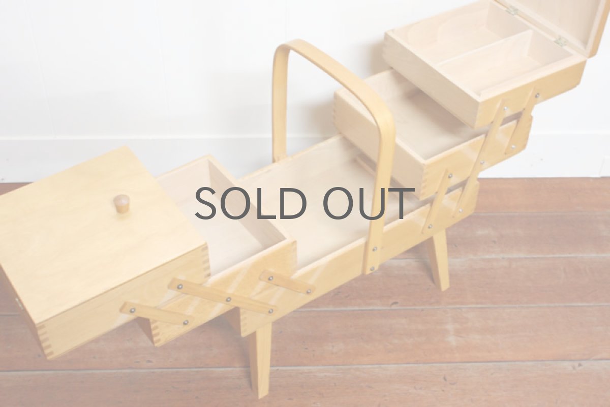 画像4: ソーイングボックス スウェーデン製  (4)