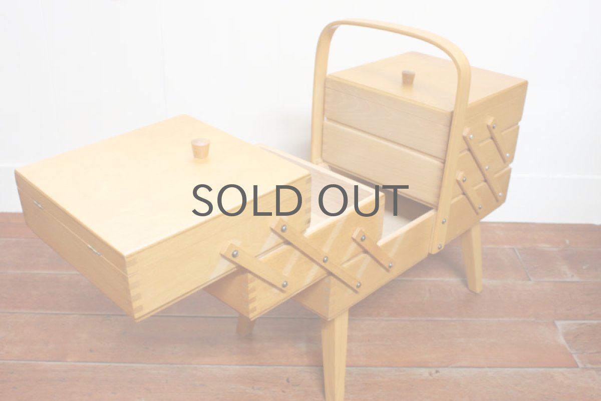 画像5: ソーイングボックス スウェーデン製  (5)