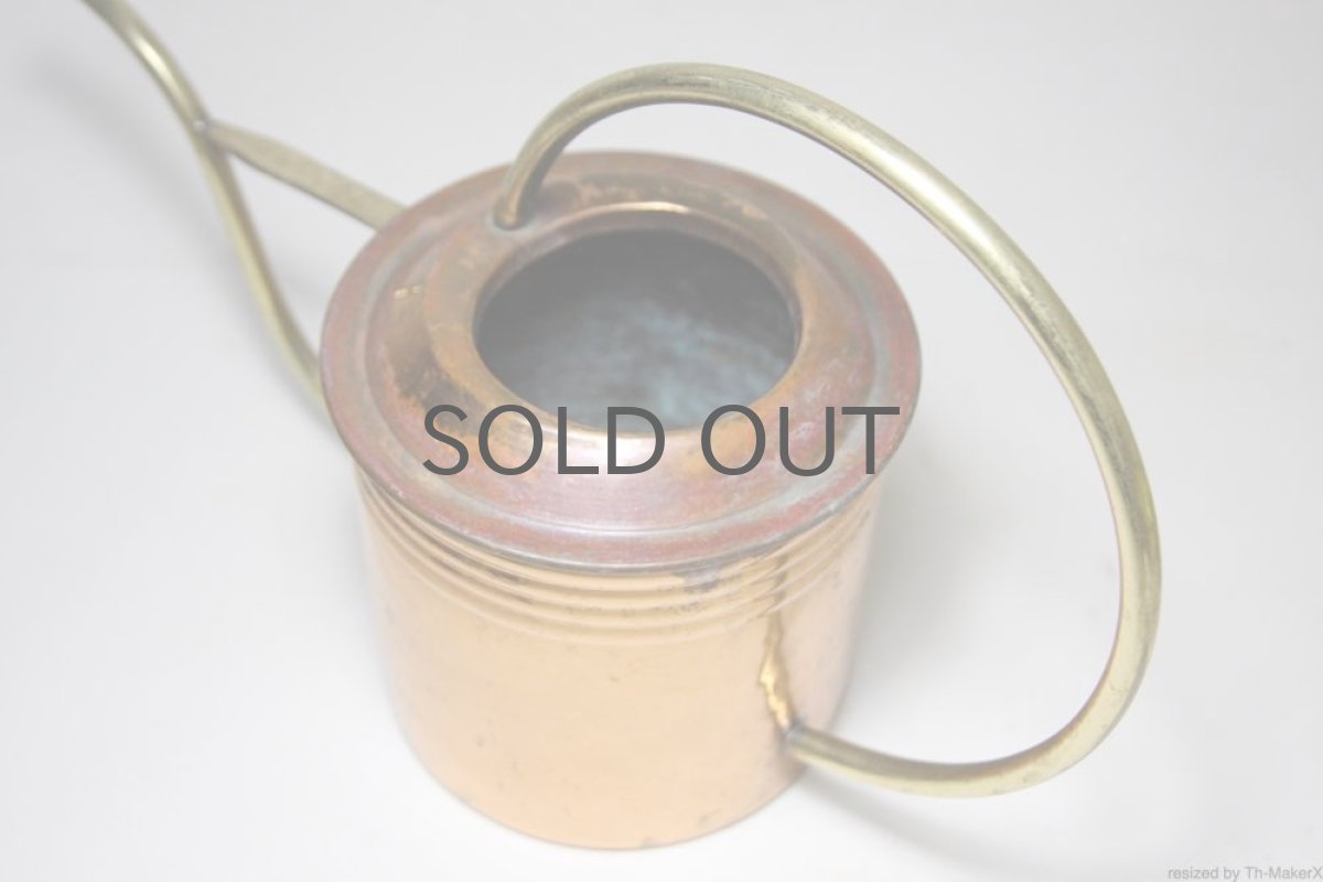 画像4: スウェーデン／ブラス（真鍮）のヴィンテージ水差し／細口ジョーロ／No.1 (4)