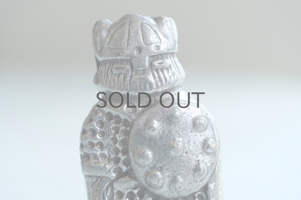 画像2: ビンテージ北欧雑貨/スウェーデン製/バイキング/メタル製 (2)