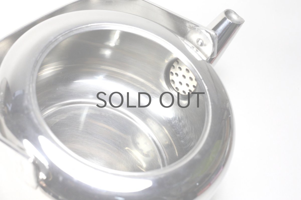 画像3: 北欧ビンテージ/フィンランド/Timo Sarpaneva/ティモ・サルバネッバ/OPA/ステンレスティーポット (3)