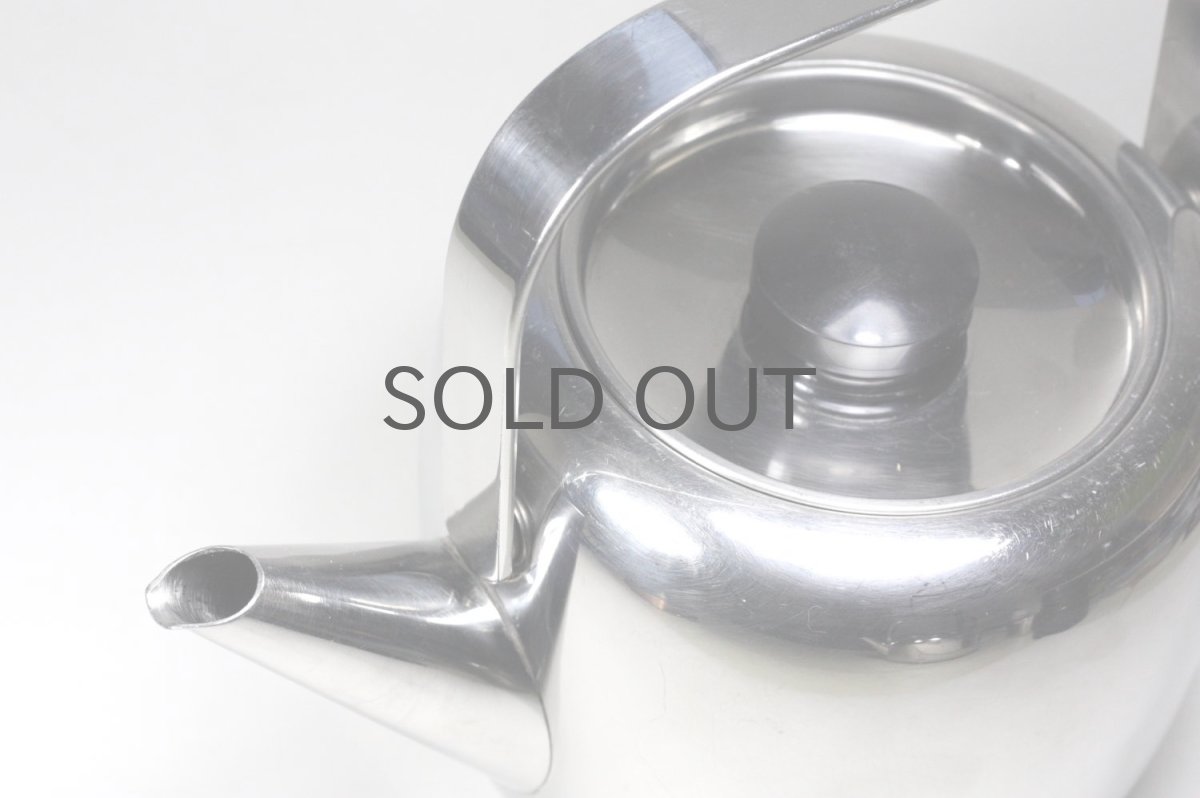 画像2: 北欧ビンテージ/フィンランド/Timo Sarpaneva/ティモ・サルバネッバ/OPA/ステンレスケトル (2)