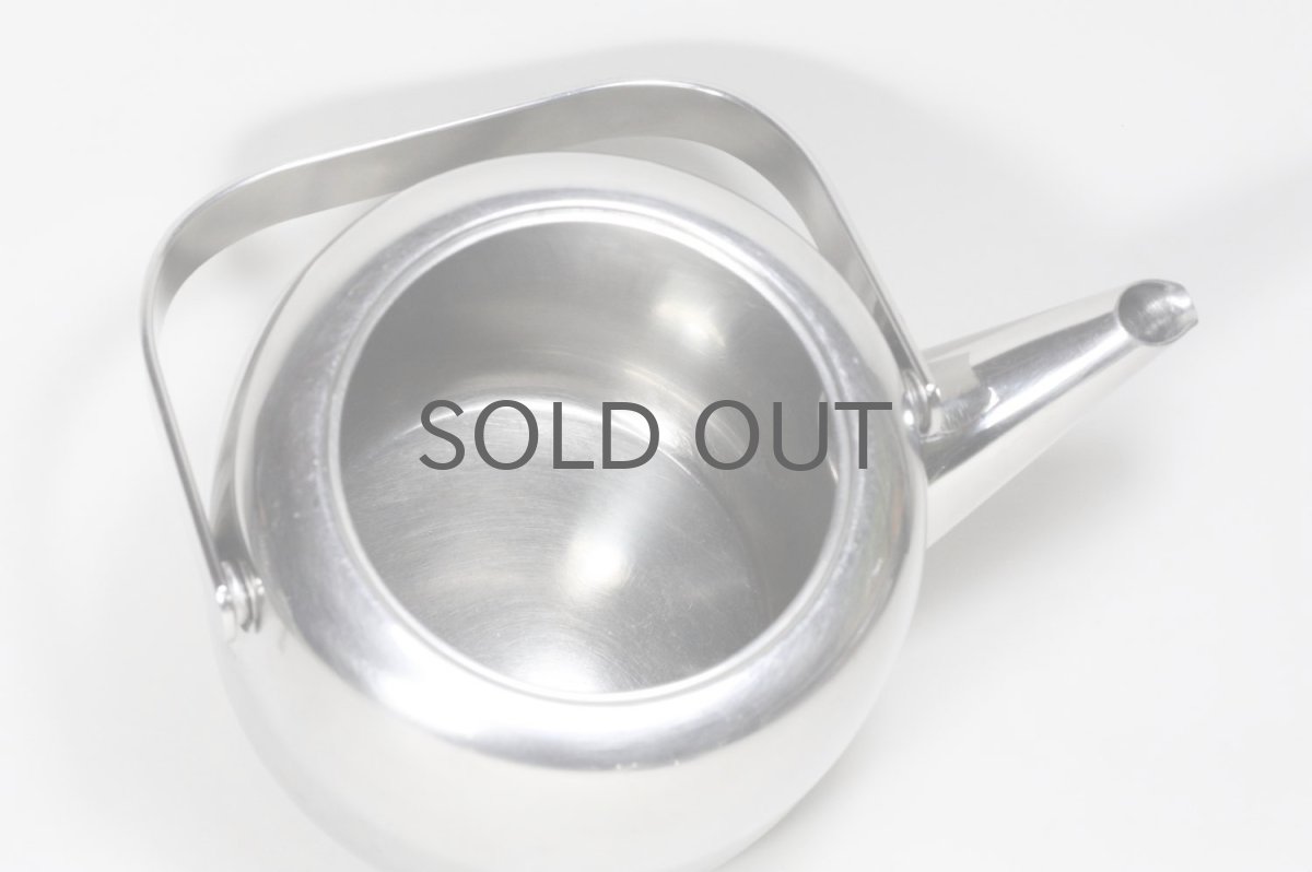 画像5: 北欧ビンテージ/フィンランド/Timo Sarpaneva/ティモ・サルバネッバ/OPA/ステンレスケトル (5)