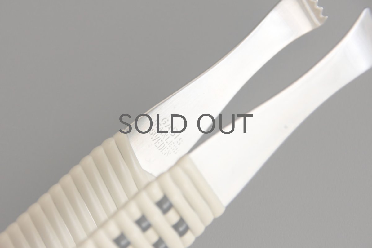 画像4: スウェーデンの蚤の市で見つけた アイストング ステンレス (4)