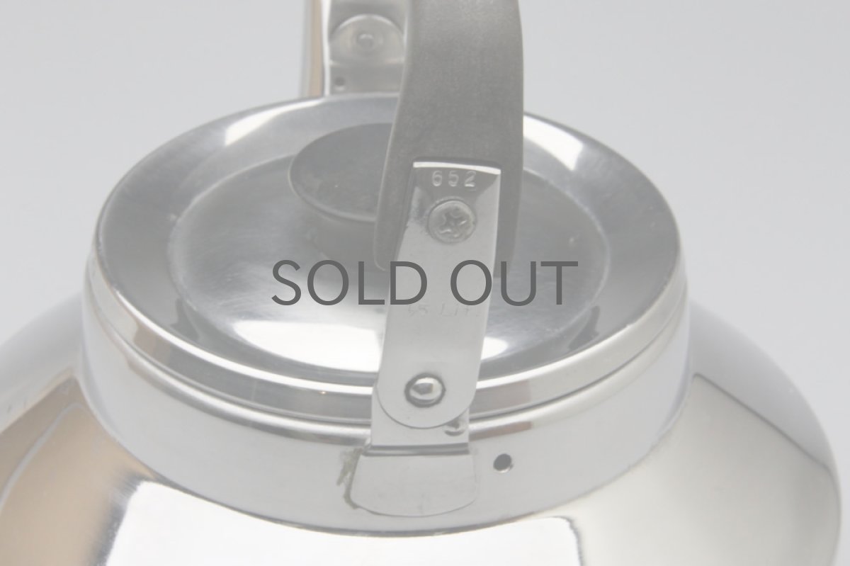 画像4: スウェーデン製/Sigvard Bernadotteデザイン/ステンレスケトル 1.5ℓ No.1 (4)