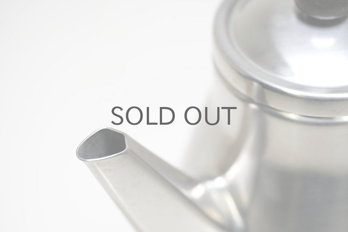 画像2: 北欧ビンテージ雑貨/Kockums/コクムス /ステンレスコーヒーポット/Arene Erkers/つや消し (2)