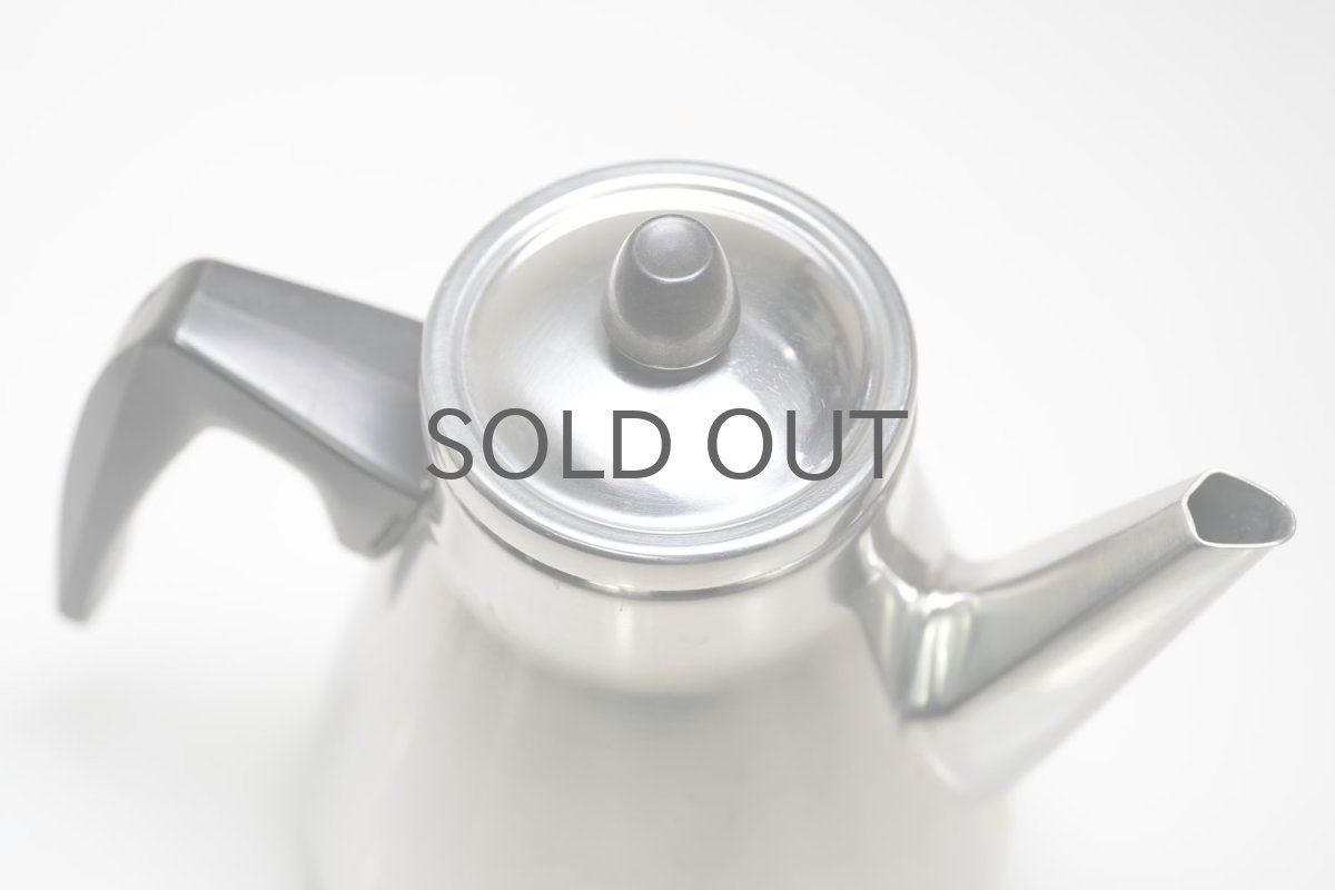 画像9: 北欧ビンテージ雑貨/Kockums/コクムス /ステンレスコーヒーポット/Arene Erkers/つや消し (9)