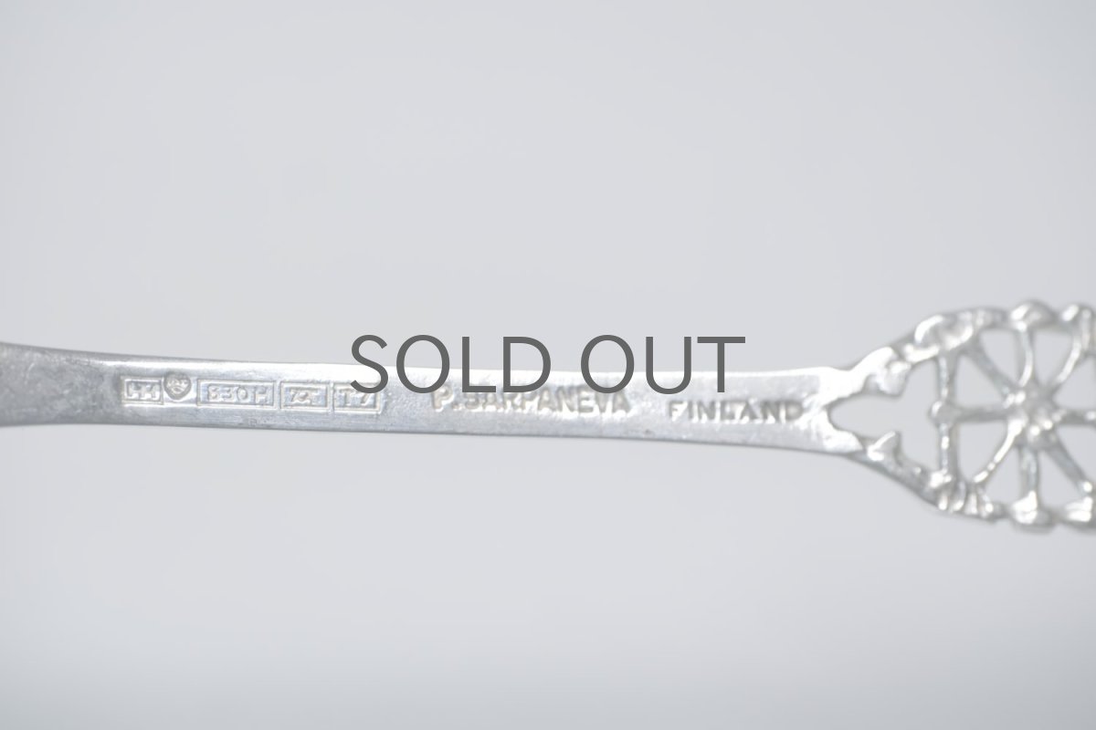 画像5: フィンランド製/シルバースプーン/Pentti Sarpaneva/ペンティ・サルパネヴァ/フォーク (5)