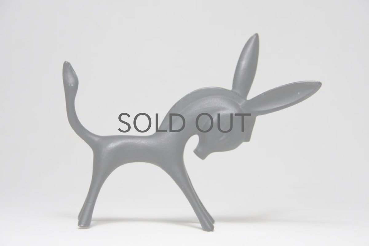 画像3: スウェーデン/ロバのオブジェ/メタル製 (3)