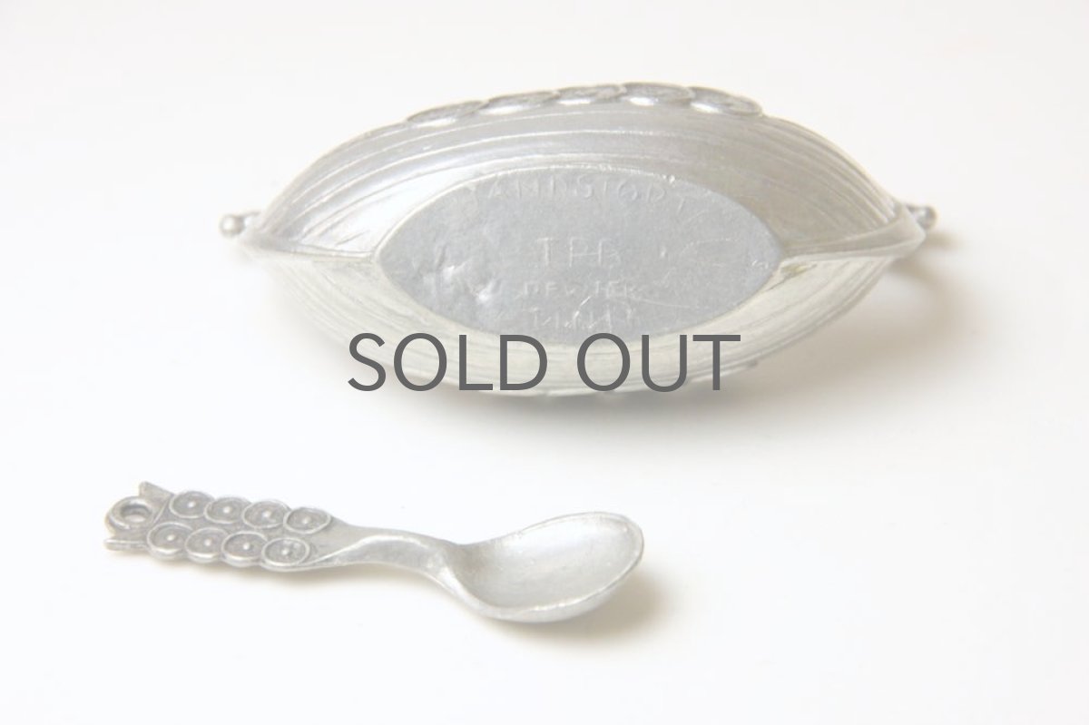 画像4: ノルウェー製/ソルトディッシュ/ヴァイキング船/メタル製 (4)