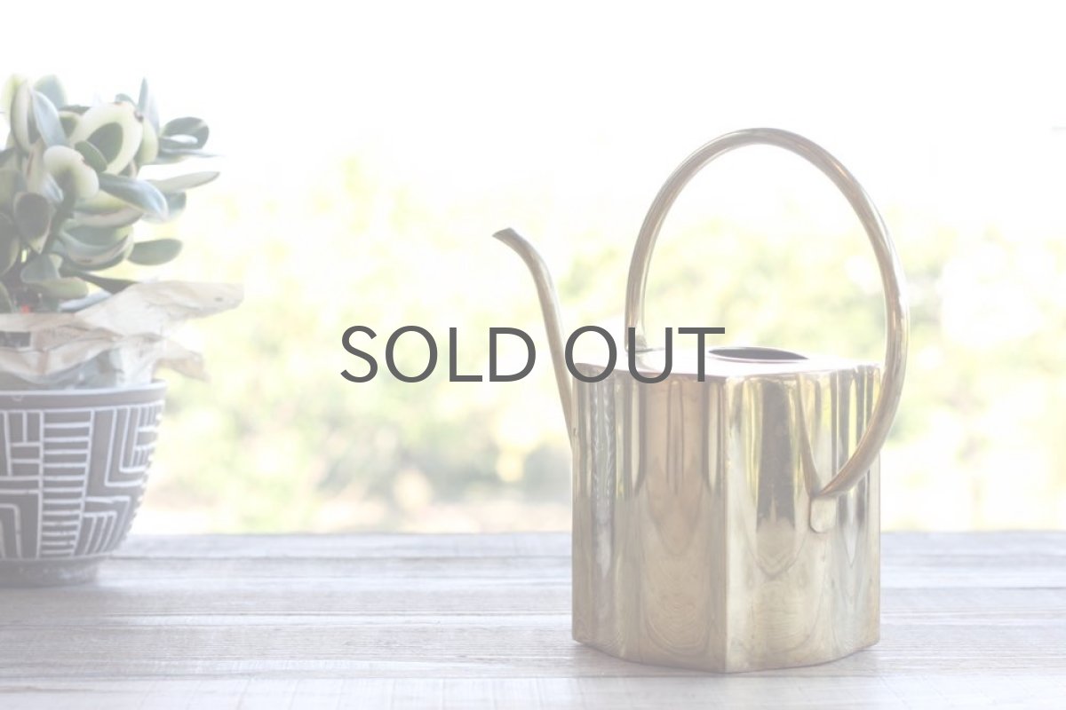 画像5: スウェーデン／ブラス（真鍮）のヴィンテージ水差し／細口ジョーロ (5)