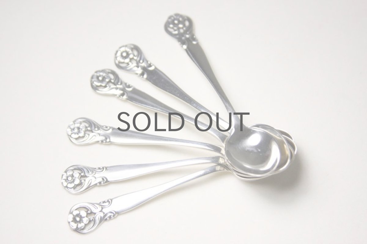 画像3: ビンテージ北欧雑貨/スウェーデン製/シルバー(純銀)/ティースプーン (3)