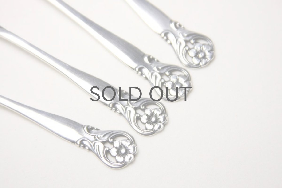 画像5: ビンテージ北欧雑貨/スウェーデン製/シルバー(純銀)/ティースプーン (5)