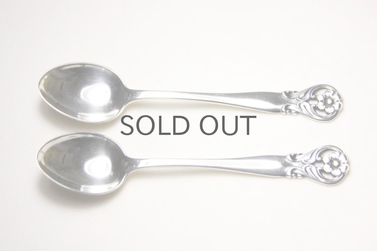 画像4: ビンテージ北欧雑貨/スウェーデン製/シルバー(純銀)/ティースプーン (4)