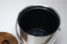 画像8: 北欧ビンテージ/デンマーク/stelton/ステルトン/チーク蓋アイスバスケット（アイスペール） (8)