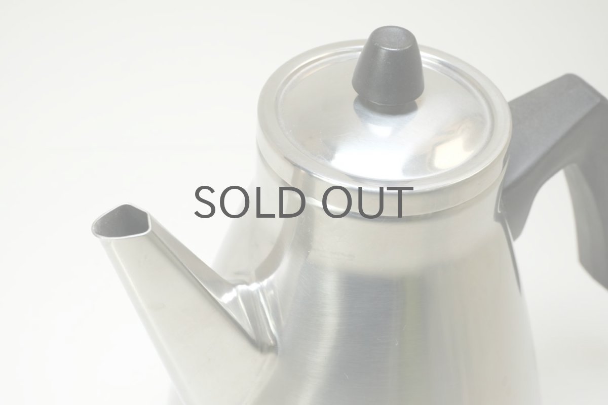 画像4: 北欧ビンテージ雑貨/Kockums/コクムス /ステンレスコーヒーポット/Arene Erkers/つや消し (4)