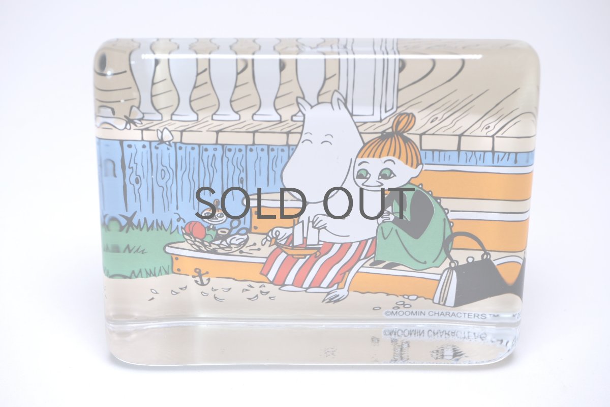 画像2: iittala/イッタラ /ムーミン/Moominmamma and the Bark Boat/グラスカード/2002-2005年/Sサイズ (2)