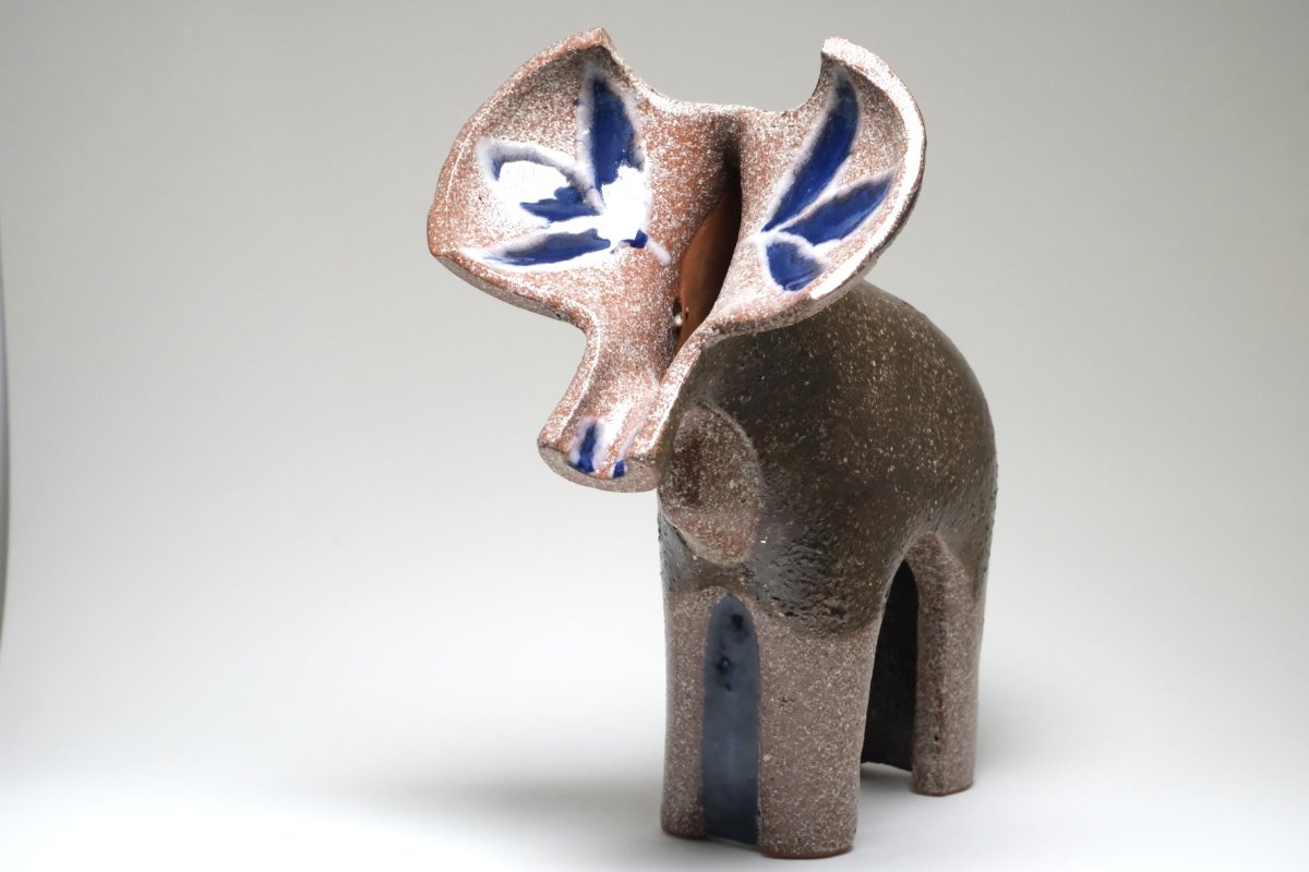 画像3: スウェーデン/Nittsjo/ニトジョ窯/Thomas Hellström/トーマス・ヘルストローム/ムース（ヘラジカ） (3)