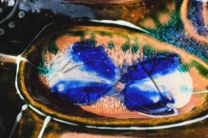 画像4: スウェーデン/Nittsjo/ニトジョ窯/Thomas Hellström/トーマス・ヘルストローム/陶板/壁飾り/バード (4)