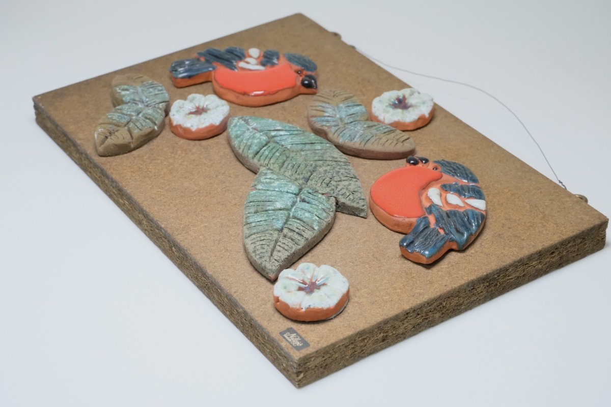 画像6: スウェーデン/Nittsjo/ニトジョ窯/Thomas Hellström/トーマス・ヘルストローム/赤い小鳥 (6)